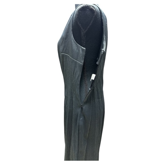 CDC Vintage Gray Silver Cocktail Dress Size 8 - Picture 7 of 11